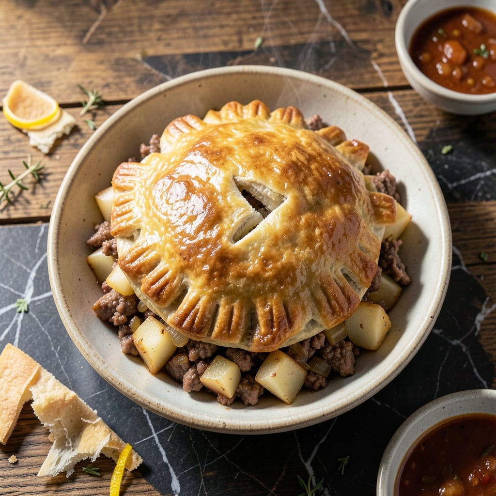 Pasty Recipe Ground Beef: Cornish-Inspired Handheld Savory Pie