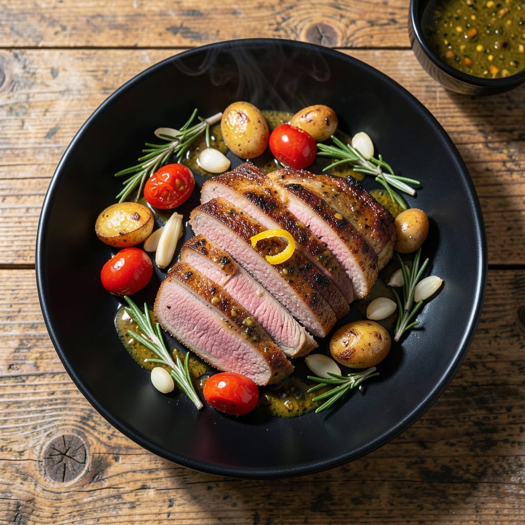 Pork Tenderloin Recipe With Vegetables: Herb-Crusted Succulence and Roasted Garden Medley