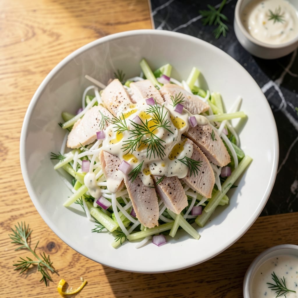 Masters Chicken Salad Recipe: Tangy Dill and Tarragon Twist
