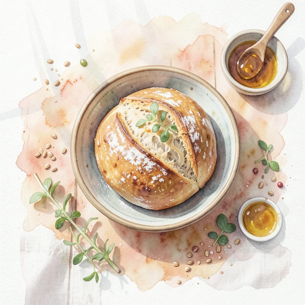 Bread Recipe With 00 Flour: Italian-Style Artisan Loaf With Airy Crumb Bread Recipe With 00 Flour: Italian-Style Artisan Loaf With Airy Crumb