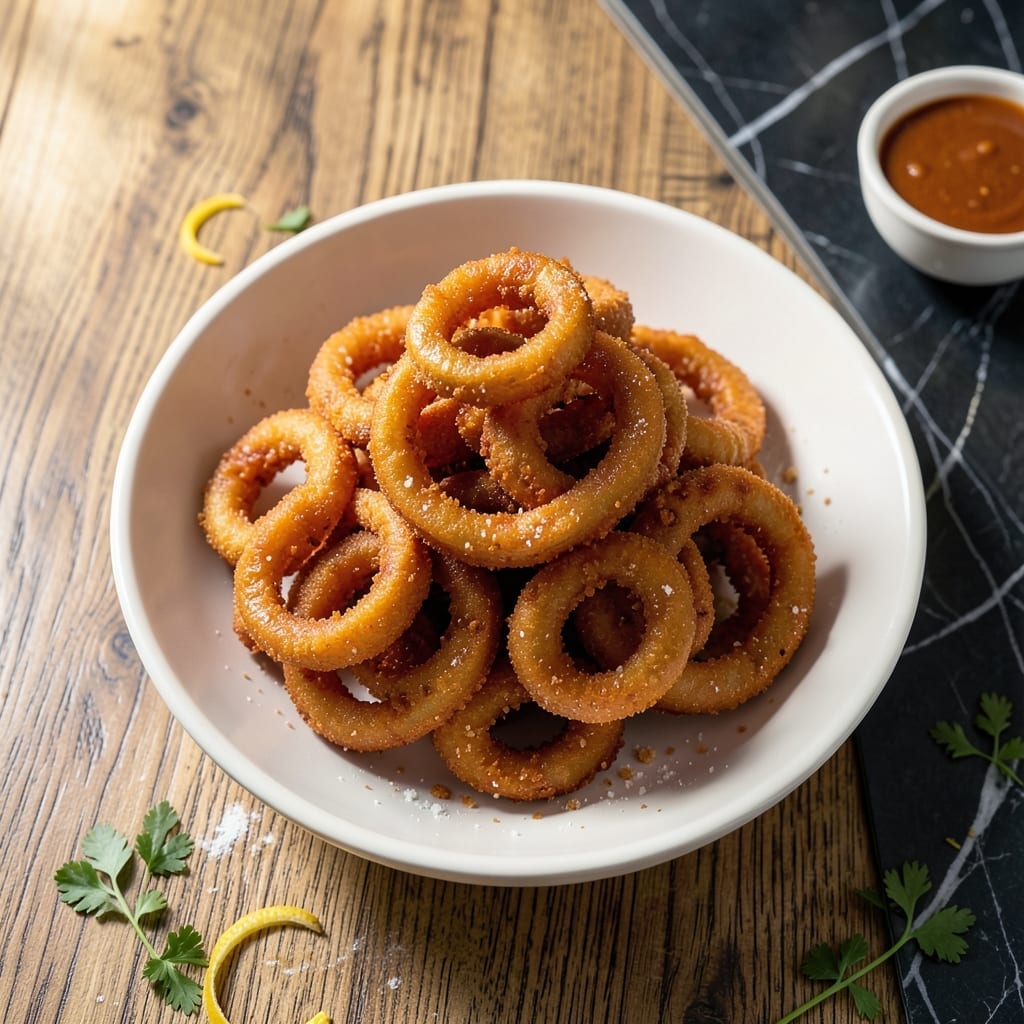 Popeyes Onion Rings Recipe: Beer-Battered Crunch Without the Deep Fryer Popeyes Onion Rings Recipe: Beer-Battered Crunch Without the Deep Fryer