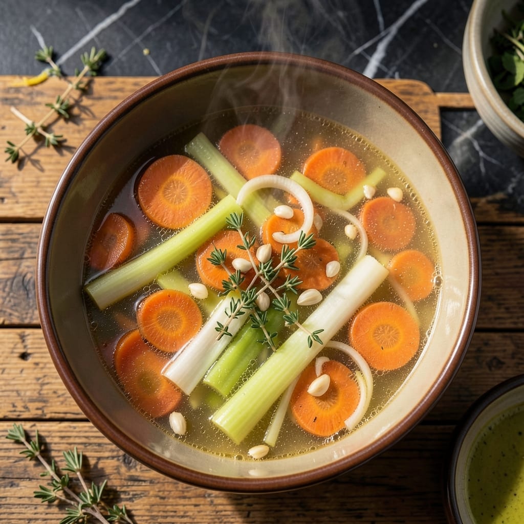 Vegetable Soup Recipe Without Tomatoes: Light and Savory Broth With Garden Freshness