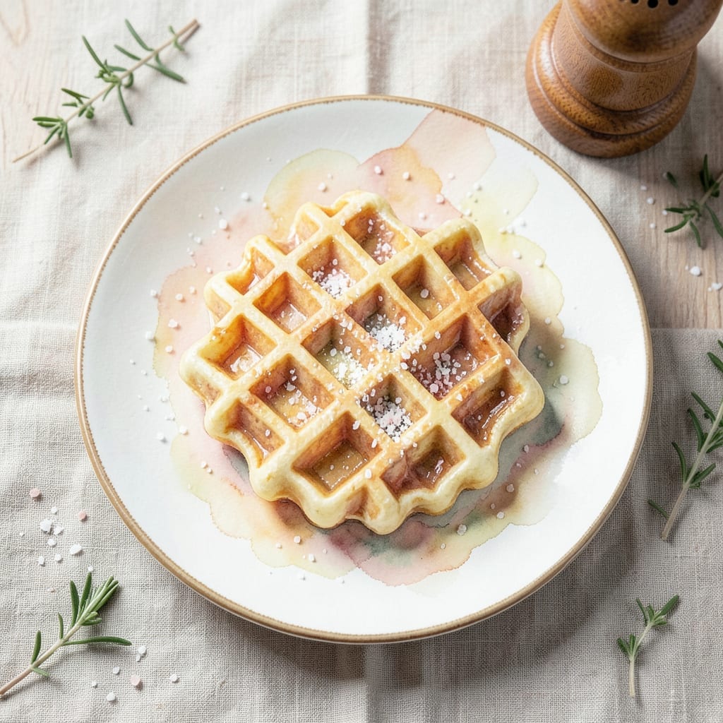 Waffle Mix Recipe for One: Single-Serve Golden Crispness