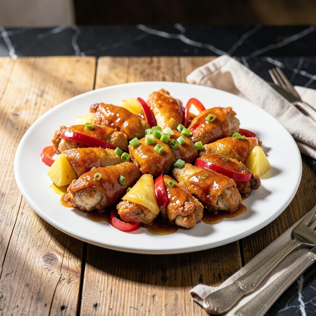 Sweet and Sour Chicken Recipe: Crispy Bites in Tangy Glaze