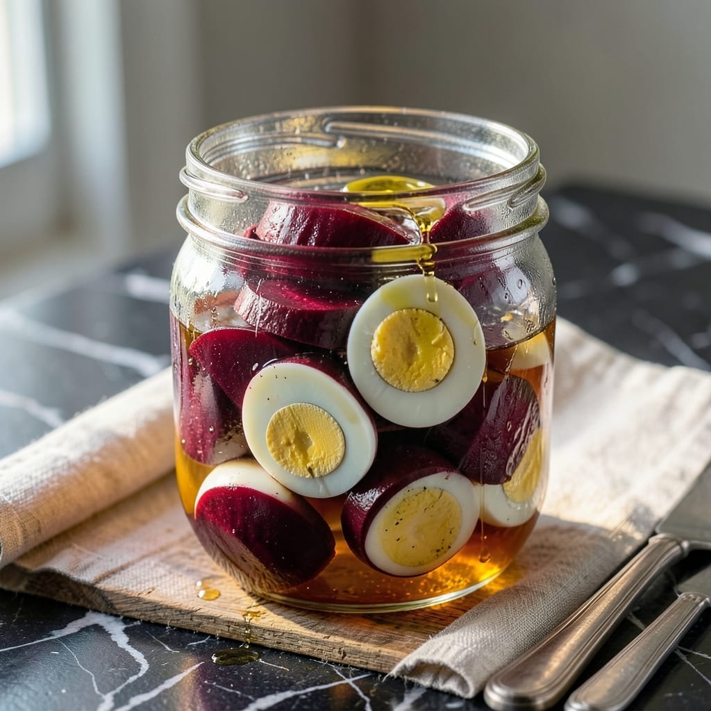 Pickled Eggs And Beets Recipe Pioneer Woman: Tangy Sweet Brunch in a Jar