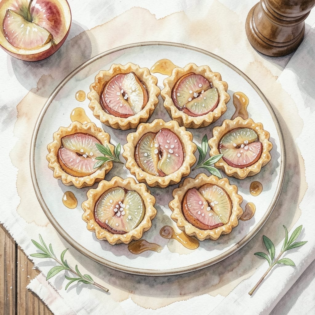 Caramel Apple Tartlets Recipe Omaha Steaks: Buttery Crust and Spiced Filling