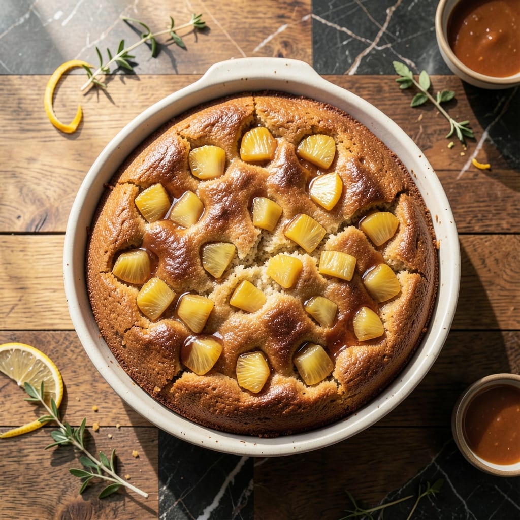 Pineapple Cake Recipe Fresh Pineapple: Moist Layers With Caramelized Topping