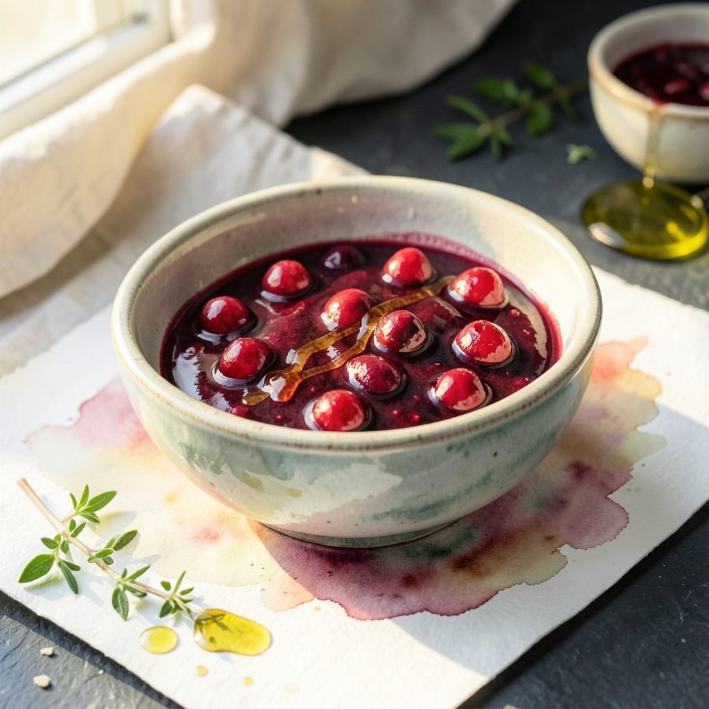 Cranberry Sauce Recipe With Lemon: Bright Citrus Zing for Holiday Feasts