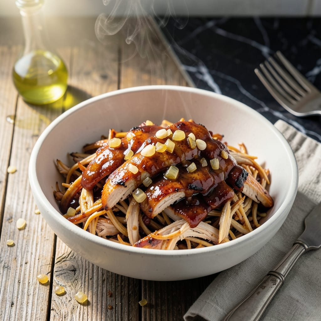 Shredded BBQ Chicken Recipe Crockpot: Effortless Smoky Sweetness in 6 Hours