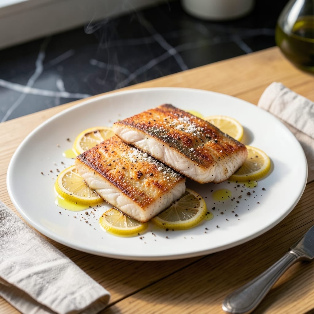 Pollock Fish Recipe Pan Fried: Flaky Crust with Lemon-Herb Finish Pollock Fish Recipe Pan Fried: Flaky Crust with Lemon-Herb Finish