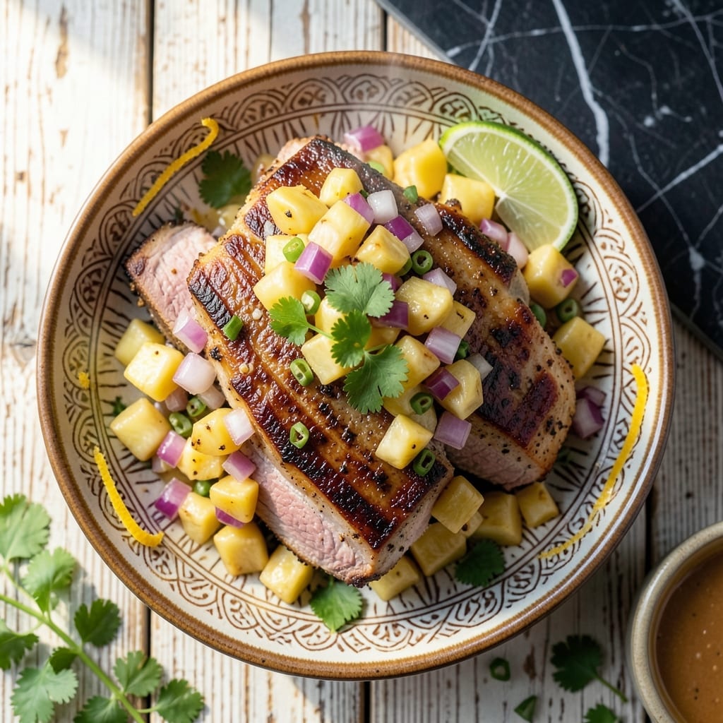 Pineapple Salsa Recipe for Pork: Sweet Heat for Tender Cuts Pineapple Salsa Recipe for Pork: Sweet Heat for Tender Cuts