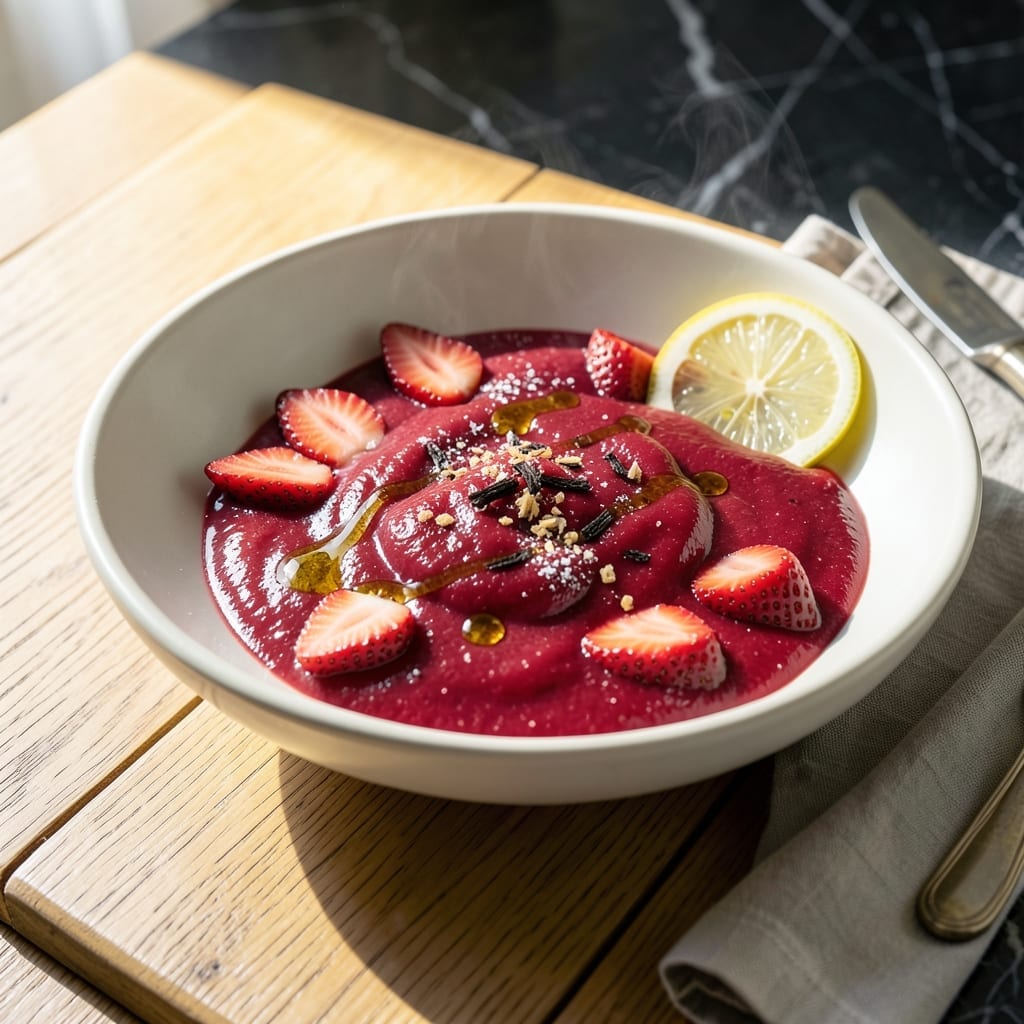 Strawberry Emulsion Recipe: Silky Smooth Sauce for Desserts
