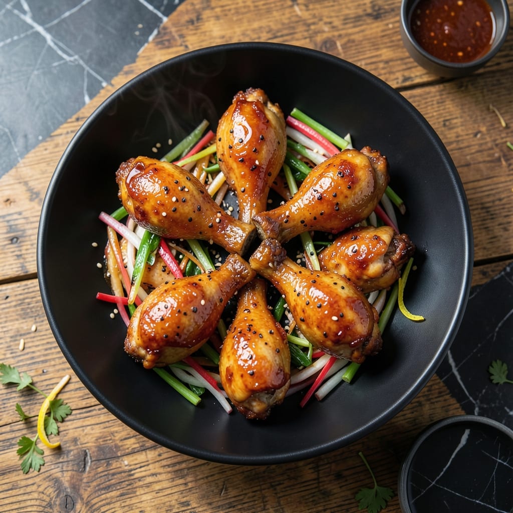 Chicken Drumstick Recipe Sticky: Sweet Glaze With Crispy Skin Chicken Drumstick Recipe Sticky: Sweet Glaze With Crispy Skin
