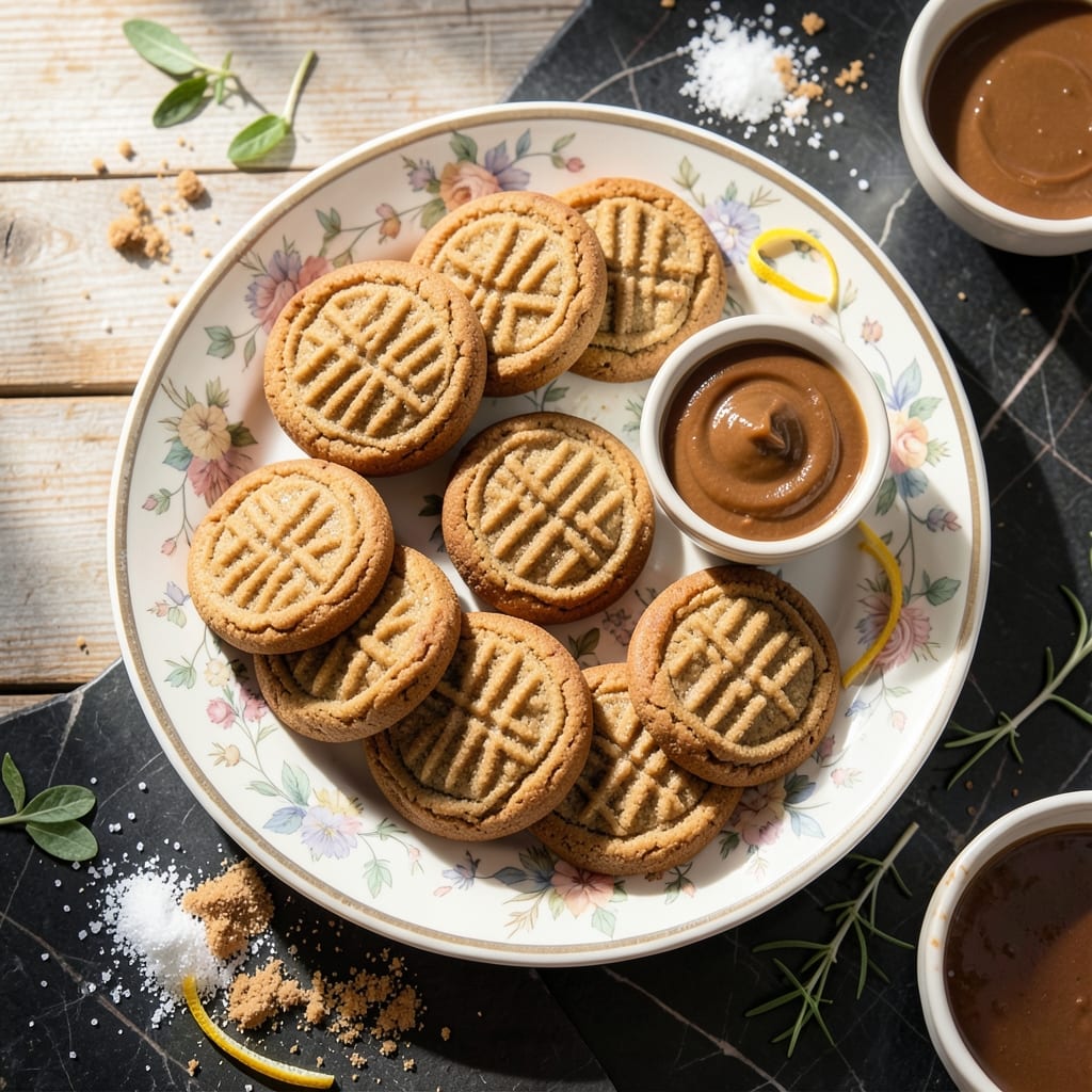 Peanut Butter Cookie Recipe No Eggs: Chewy Edges With Crisscross Pattern