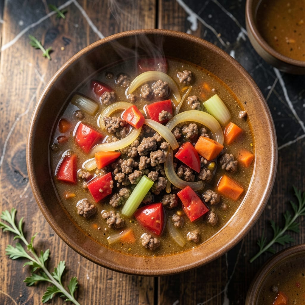 Poor Man's Soup Recipe With Ground Beef: Hearty One-Pot Meal for Tight Budgets Poor Man's Soup Recipe With Ground Beef: Hearty One-Pot Meal for Tight Budgets