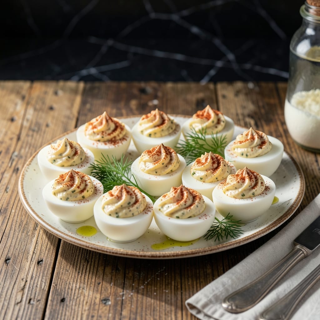 Deviled Egg Recipe No Mustard: Creamy Tang With a Zesty Twist