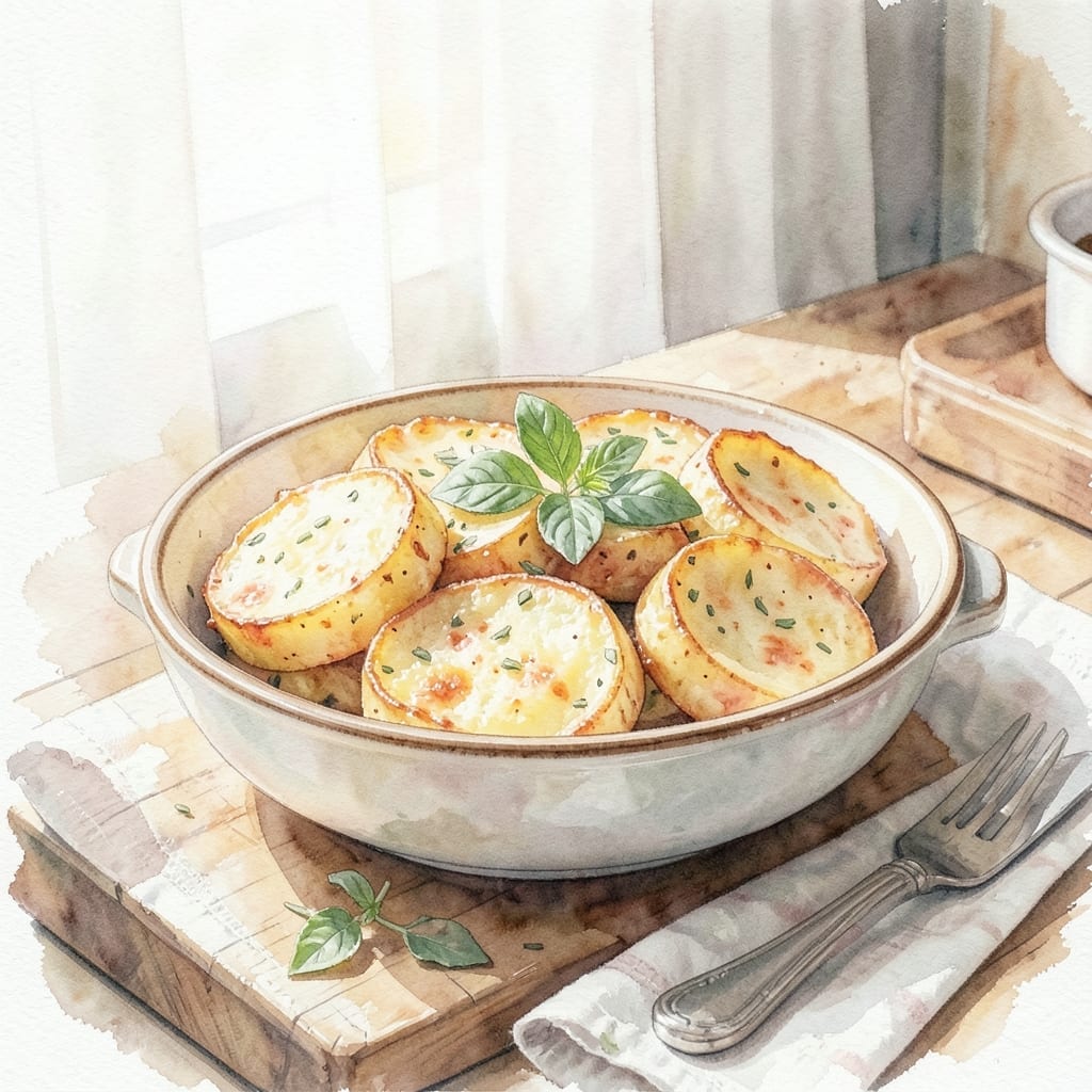 Recipe For Scalloped Potatoes For Two: Cheesy Layers in a Small-Batch Bake