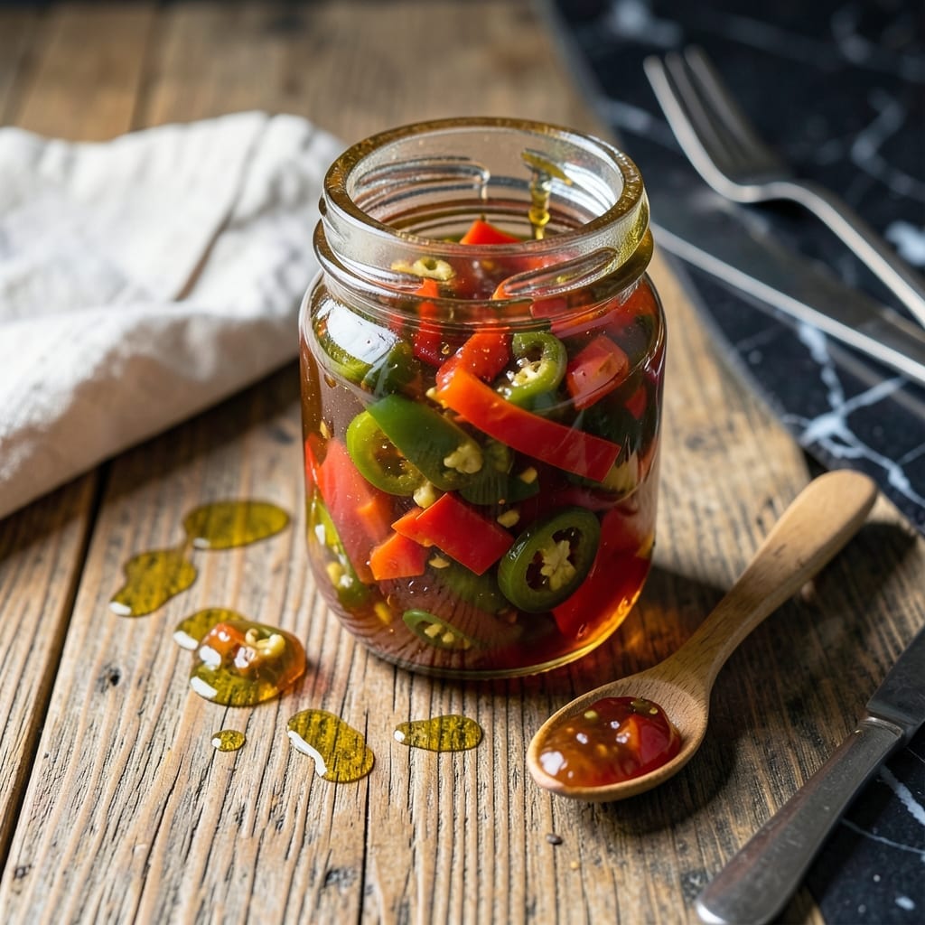 Pepper Jelly Recipe With Apple Juice: Sweet and Spicy Condiment with Fruit Depth