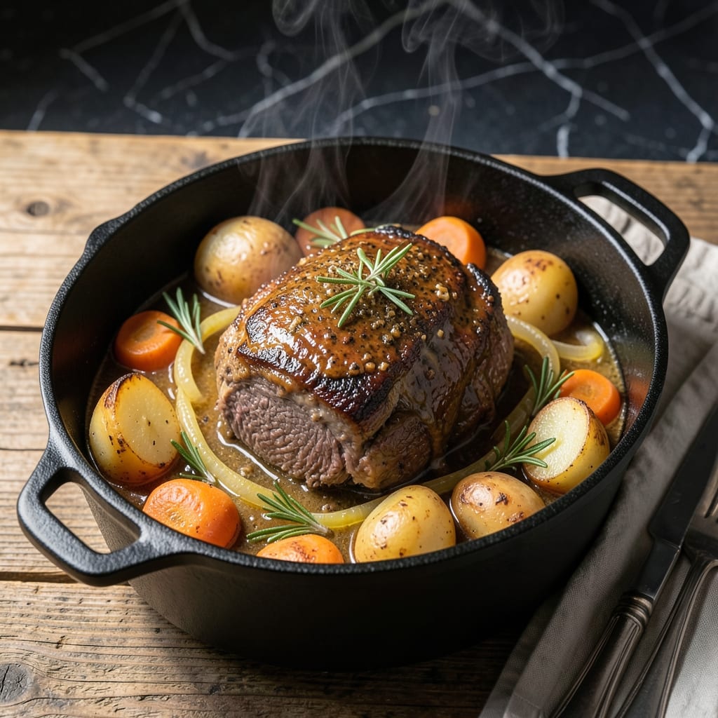 Pot Roast Recipe With Ranch and Italian Seasoning: Slow-Braised Beef With Herbed Depth Pot Roast Recipe With Ranch and Italian Seasoning: Slow-Braised Beef With Herbed Depth