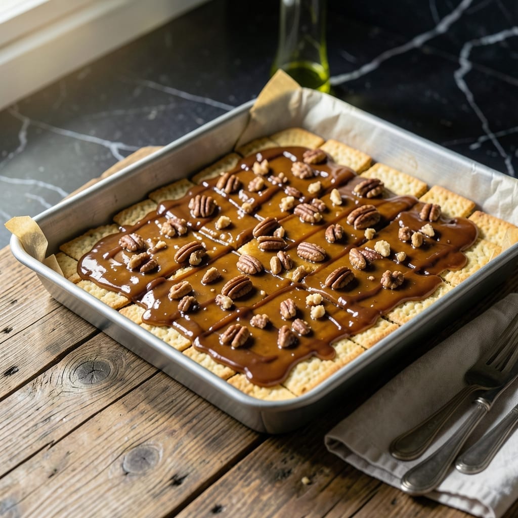 Recipe With Saltine Crackers Toffee: Crunchy Caramelized Delight
