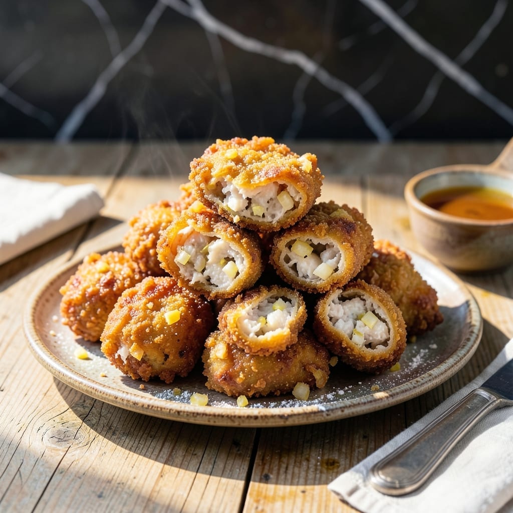Recipe For Conch Fritters: Caribbean Crispy Bites with Island Spice Recipe For Conch Fritters: Caribbean Crispy Bites with Island Spice