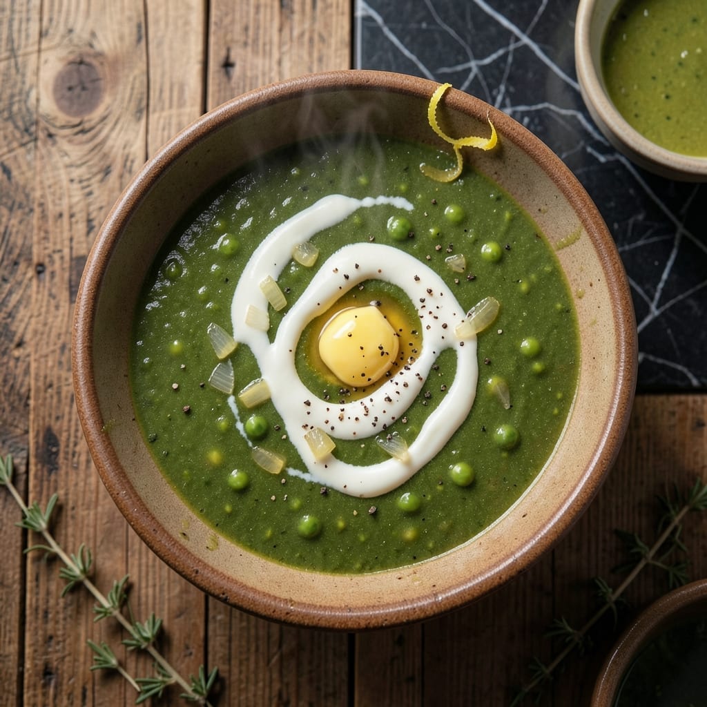 Pea Soup Recipe: Garden Freshness in a Hearty Bowl