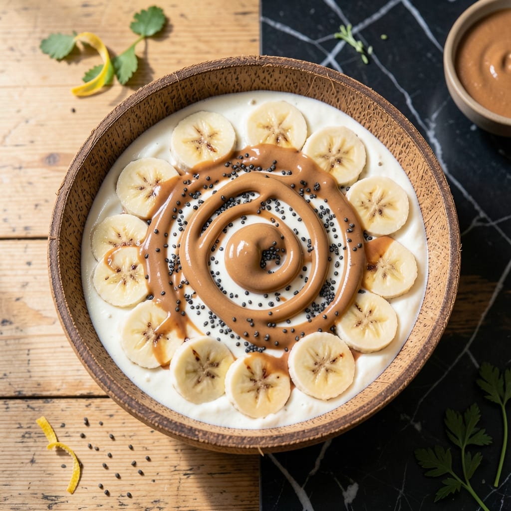 Peanut Butter Gone Bananas Recipe LA Fitness: Protein-Packed Smoothie Bowl