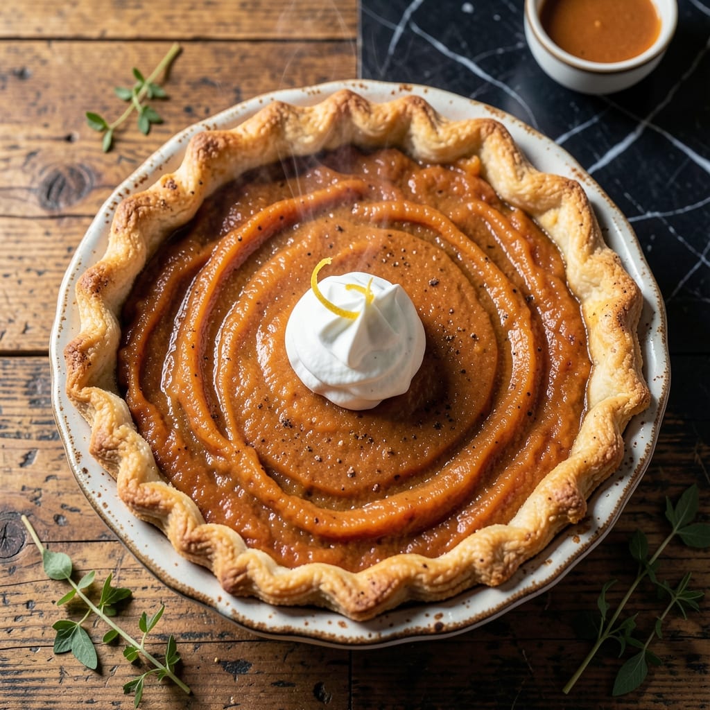 Sweet Potato Pie Recipe Soul Food: Spiced Custard in Flaky Crust