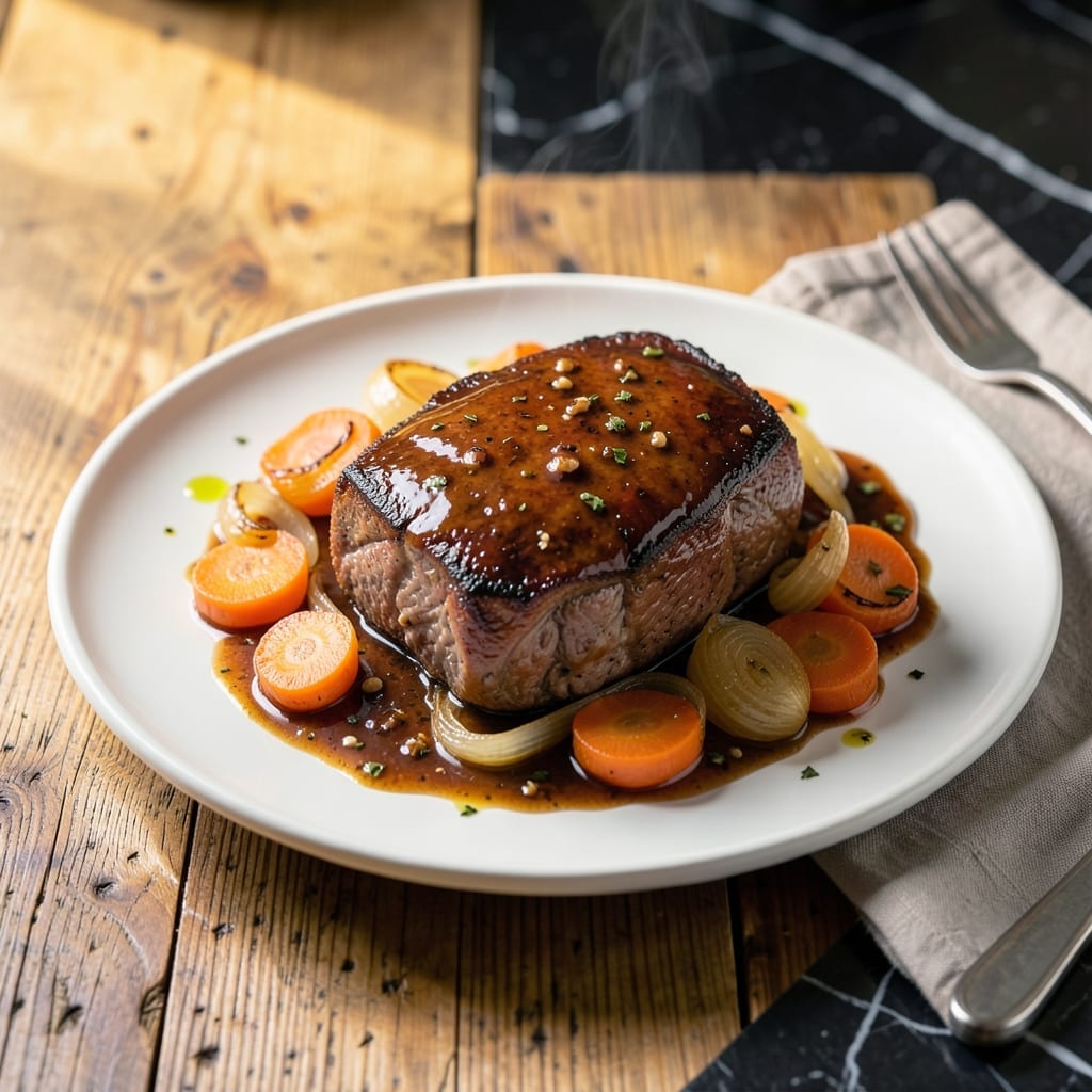 Pot Roast Recipe With Hoisin Sauce: Sweet and Umami Slow-Braised Beef Pot Roast Recipe With Hoisin Sauce: Sweet and Umami Slow-Braised Beef
