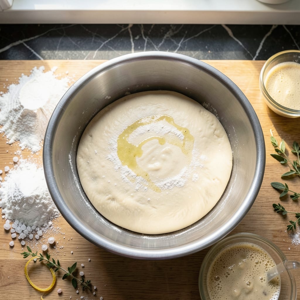 Pizza Dough Recipe Easy: 5-Ingredient No-Knead Crust Pizza Dough Recipe Easy: 5-Ingredient No-Knead Crust