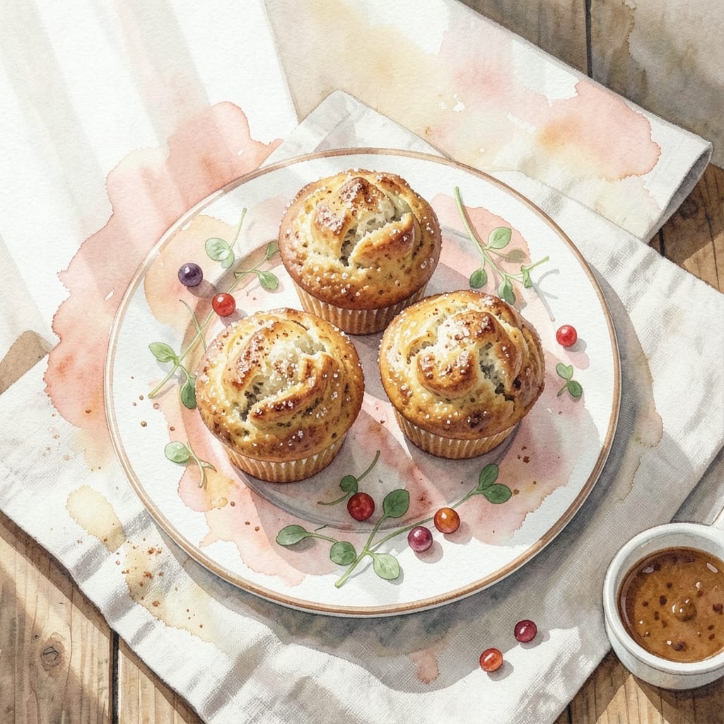 Apple Muffins Recipe No Eggs: Fluffy Bites With Cinnamon Swirl