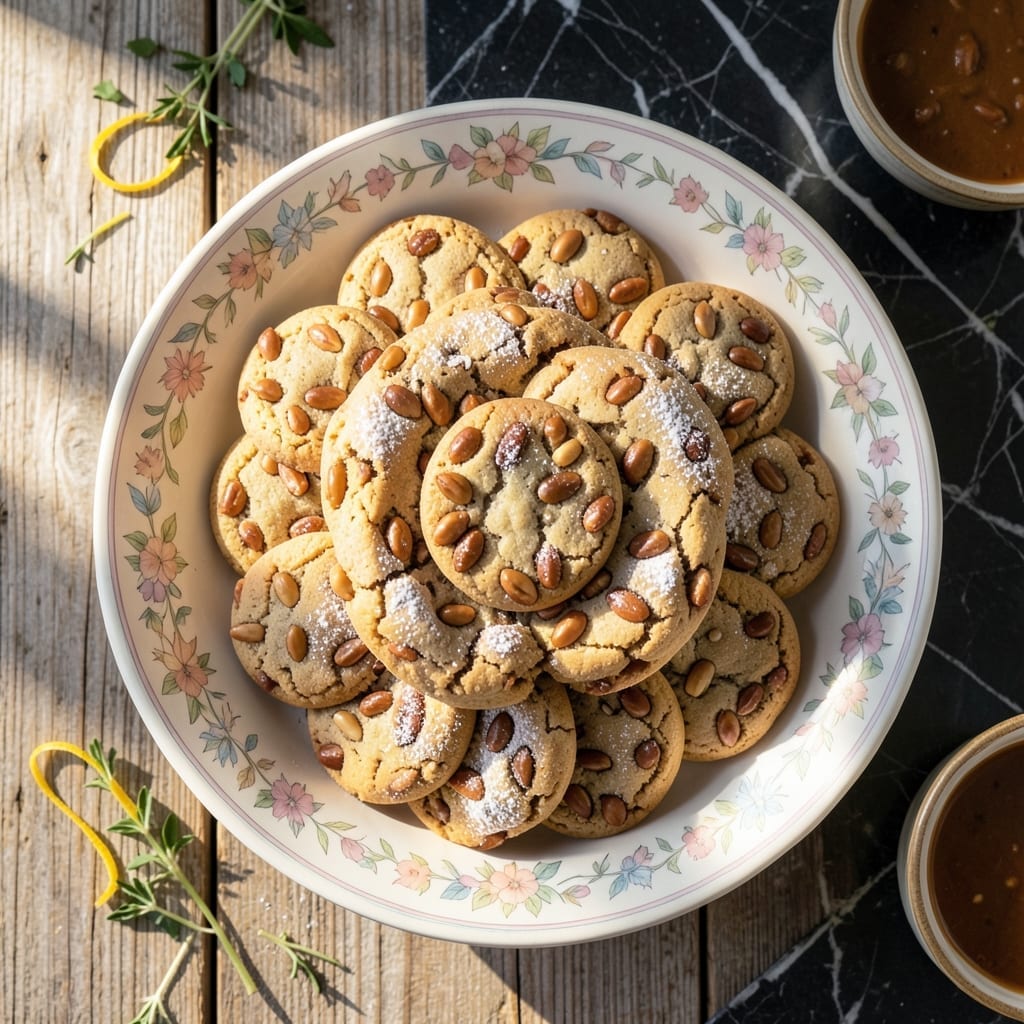 Pignoli Cookies Recipe Nonna: Buttery Pine Nut Treats With Almond Paste Pignoli Cookies Recipe Nonna: Buttery Pine Nut Treats With Almond Paste