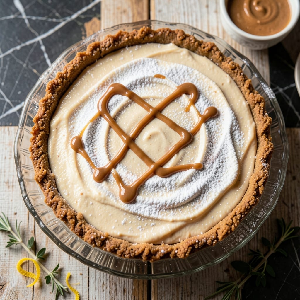 Peanut Butter Pie Recipe No Bake: Silky Smooth with Chocolate Drizzle