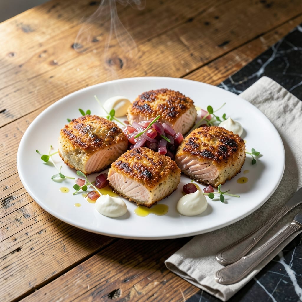 Salmon Cakes Recipe Ina Garten: Barefoot Contessa's Crispy Seafood Patties Salmon Cakes Recipe Ina Garten: Barefoot Contessa's Crispy Seafood Patties