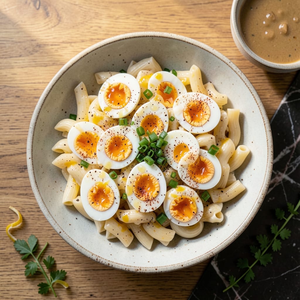 Pasta Salad Recipe With Boiled Eggs: Classic Picnic Side With Creamy Dressing