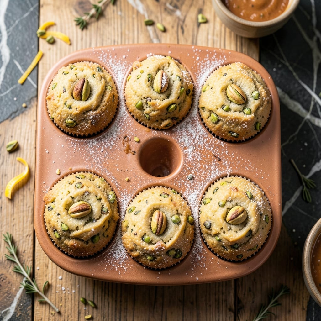 Pistachio Muffin Recipe Without Pudding: Nutty Flavor With Moist Crumb Pistachio Muffin Recipe Without Pudding: Nutty Flavor With Moist Crumb