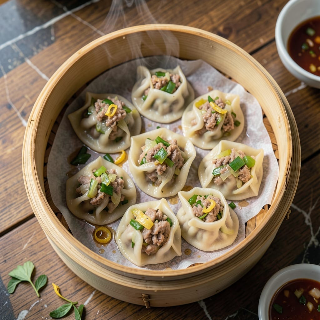 Pork Wonton Recipe Steamed: Traditional Dumplings With Tender Filling Pork Wonton Recipe Steamed: Traditional Dumplings With Tender Filling