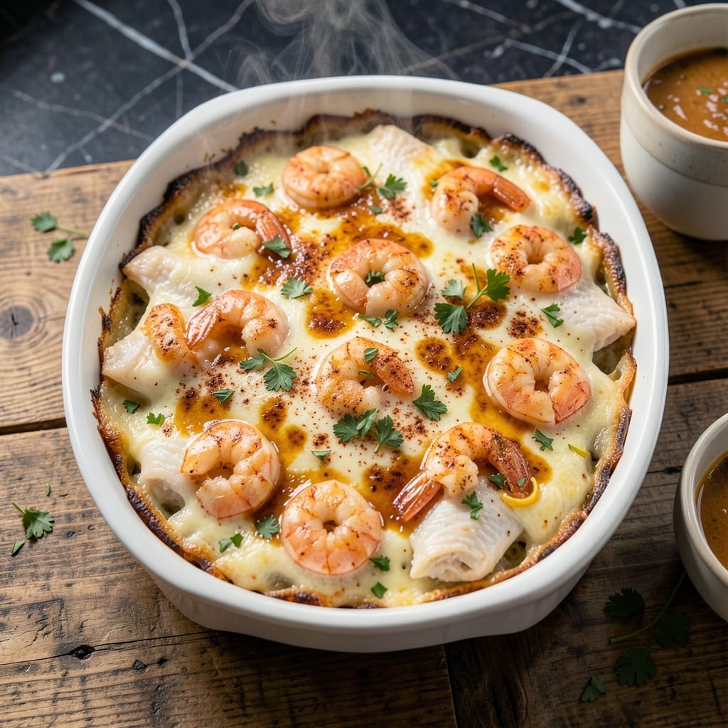 Ree Drummond Seafood Casserole Recipe: Coastal Flavors in a Creamy Bake