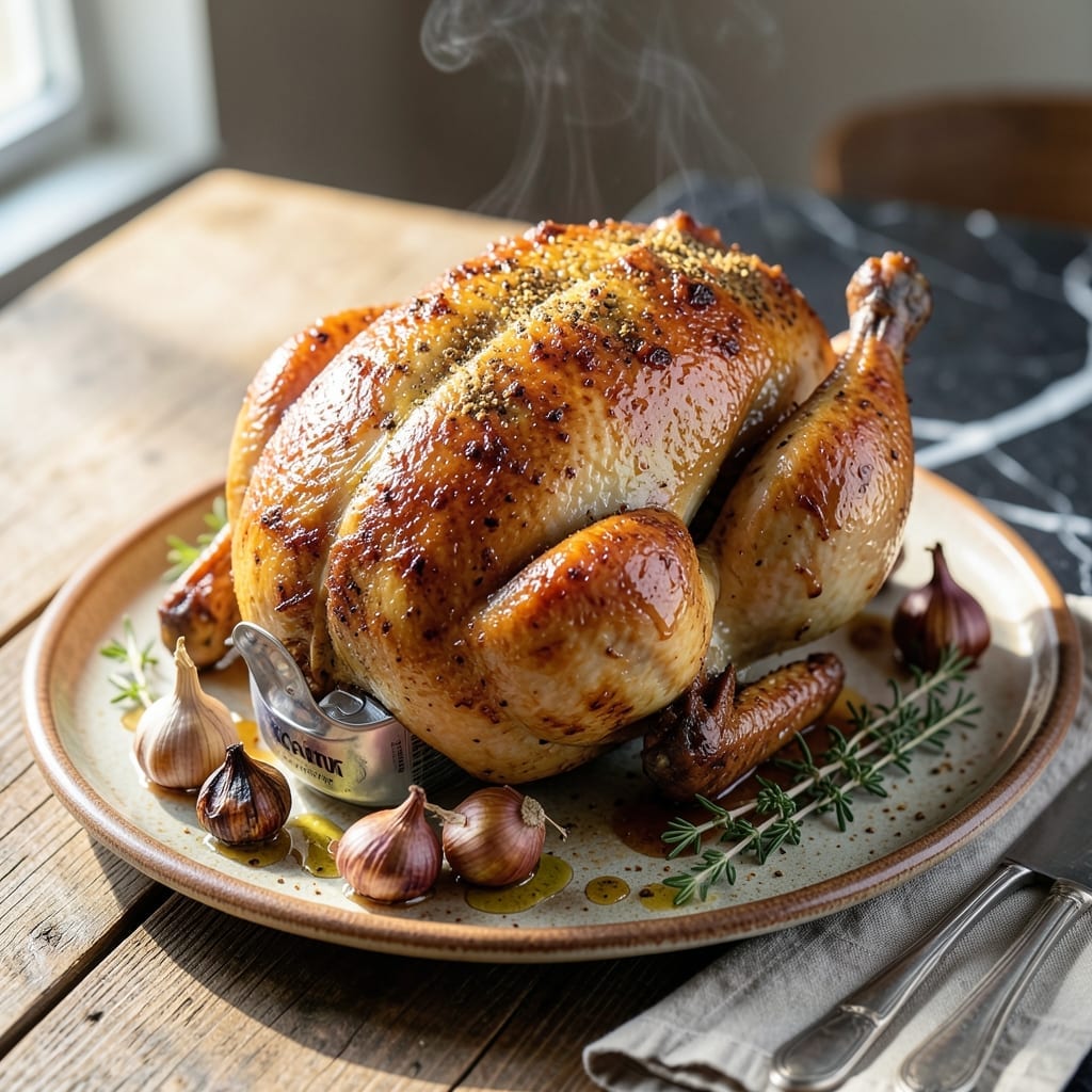 Beer Butt Chicken Recipe Oven: Juicy and Flavorful Roasted Whole Bird Beer Butt Chicken Recipe Oven: Juicy and Flavorful Roasted Whole Bird