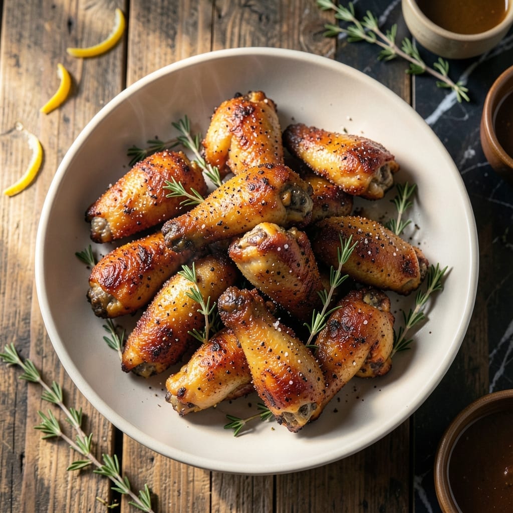 Easy Chicken Wings Recipe Without Oven: Air Fryer Crispy Perfection