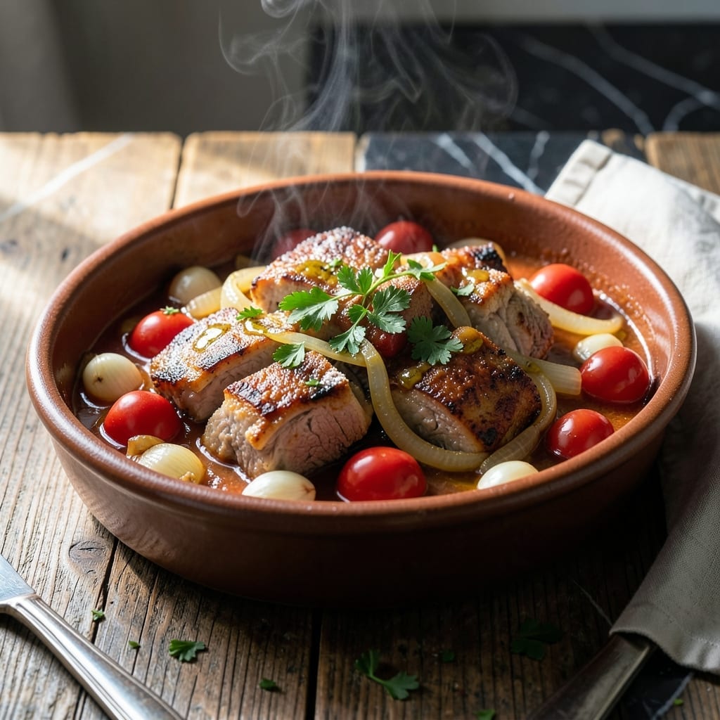 Pork Cacciatore Recipe Italian: Rustic Hunter-Style Stew With Bold Tomato Herbs Pork Cacciatore Recipe Italian: Rustic Hunter-Style Stew With Bold Tomato Herbs