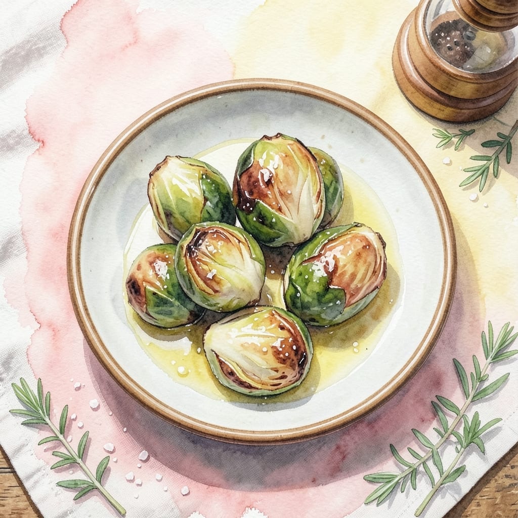 Recipe Using Frozen Brussel Sprouts: Oven-Roasted Caramelized Crispiness