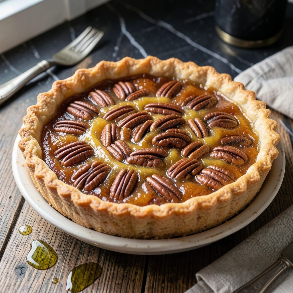 Pecan Pie Recipe Without Syrup: Rich Caramelized Nuts in a Buttery Crust