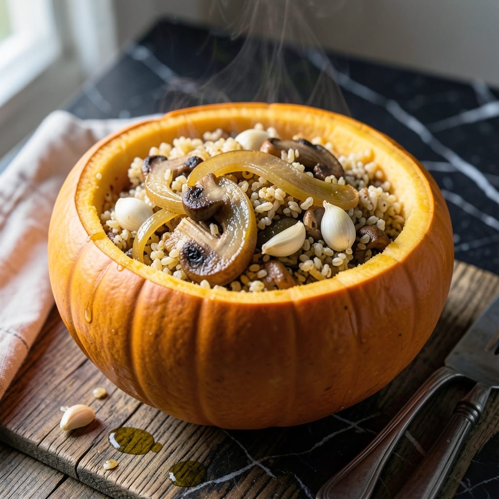 Stuffed Pumpkin Recipe Jamie Oliver: Autumnal Feast in One Pan