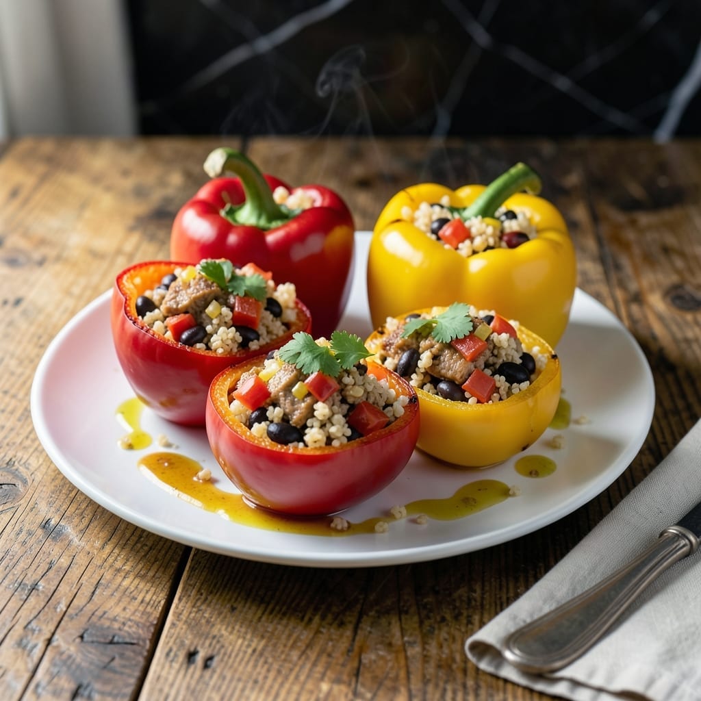 Stuffed Peppers Recipe No Rice: Quinoa-Filled Flavor Packed Bites