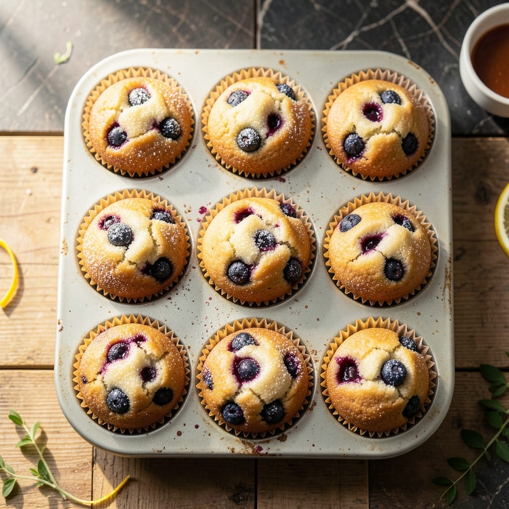 Jiffy Mix Blueberry Muffin Recipe: Bakery-Style Domed Tops