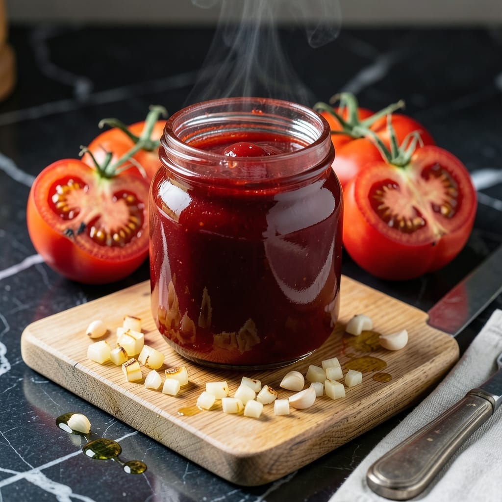 Ketchup Recipe Fresh Tomatoes: Homemade Tangy Condiment With Garden Flavor Ketchup Recipe Fresh Tomatoes: Homemade Tangy Condiment With Garden Flavor