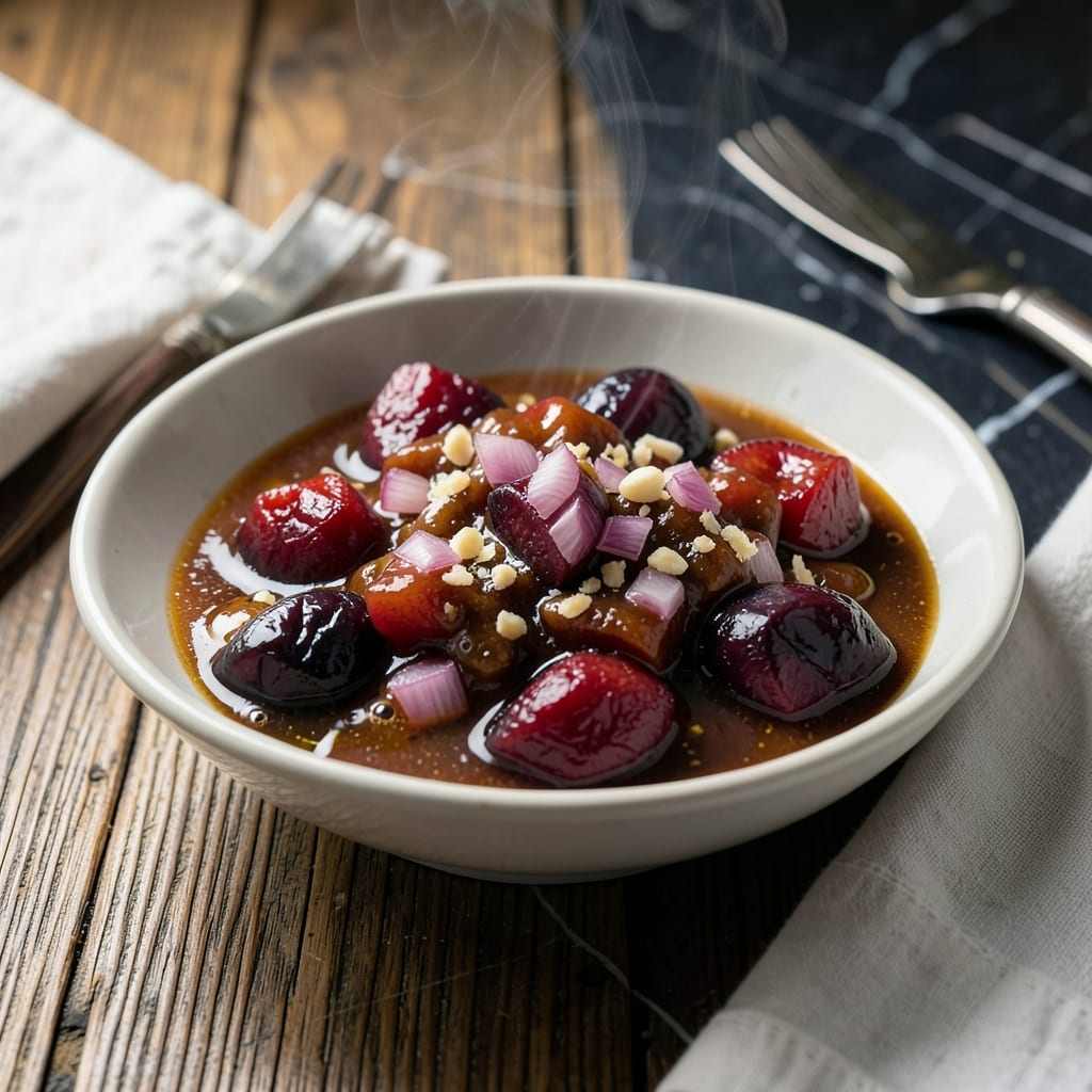 Plum Sauce Recipe With Fresh Plums: Tangy-Sweet Condiment With Natural Depth Plum Sauce Recipe With Fresh Plums: Tangy-Sweet Condiment With Natural Depth