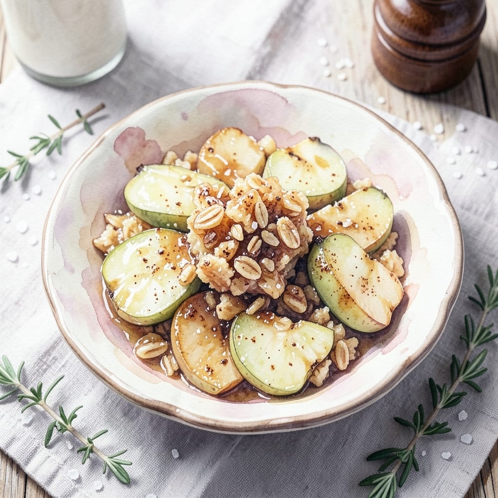 Recipe for Apple Crisp: Oat Streusel Topping With Warm Cinnamon Apples