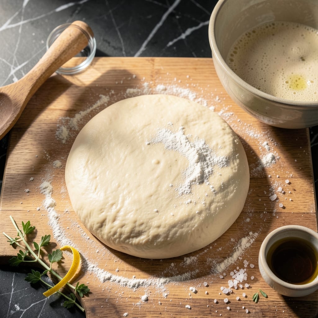 Pizza Dough Recipe for 1 Pizza: 2-Hour Rise to Chewy Perfection